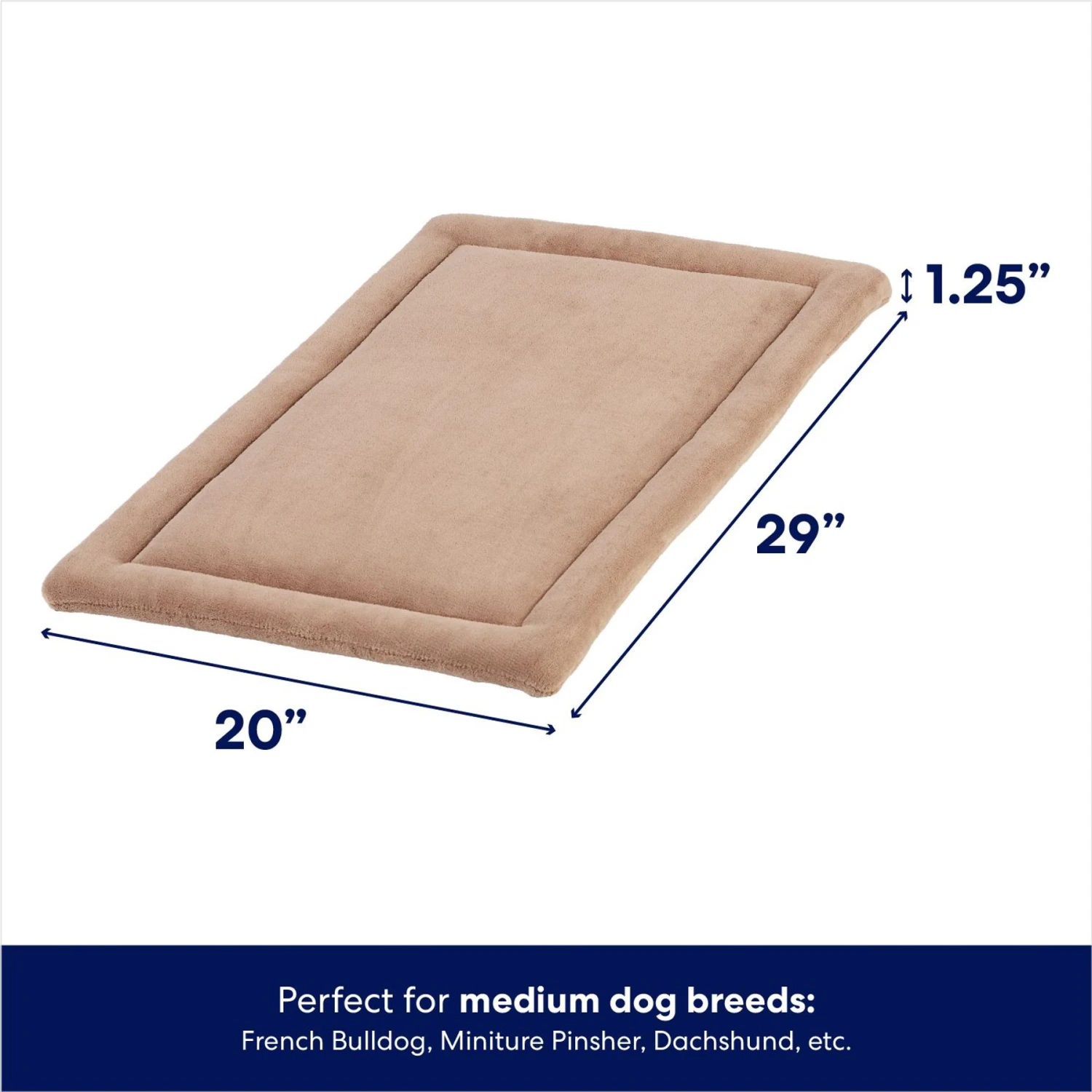 Frisco Micro Terry Dog Crate Mat 4 Frisco Micro Terry Dog Crate Mat - Image 2