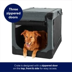Frisco Indoor & Outdoor 3-Door Collapsible Soft-Sided Dog & Small Pet Crate 12 Frisco Indoor & Outdoor 3-Door Collapsible Soft-Sided Dog & Small Pet Crate -Frisco Shop 105036 PT3. AC SS1800 V1667227999