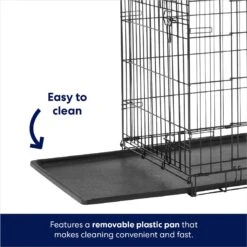 Frisco Heavy Duty Fold & Carry Double Door Collapsible Wire Dog Crate -Frisco Shop 109789 PT3. AC SS1800 V1667228422