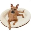 Frisco Round Bolster Cat & Dog Bed -Frisco Shop 113290 MAIN. AC SS1800 V1566318489