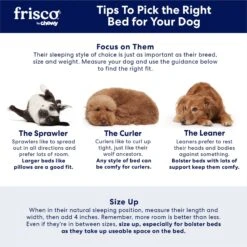 Frisco Plush Pillow Cat & Dog Bed W/ Removable Cover 12 Frisco Plush Pillow Cat & Dog Bed W/ Removable Cover -Frisco Shop 129513 PT7. AC SS1800 V1668199313