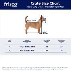 Frisco Ultimate Heavy Duty Steel Metal Single Door Dog Crate -Frisco Shop 141213 PT2. AC SS1800 V1667229026
