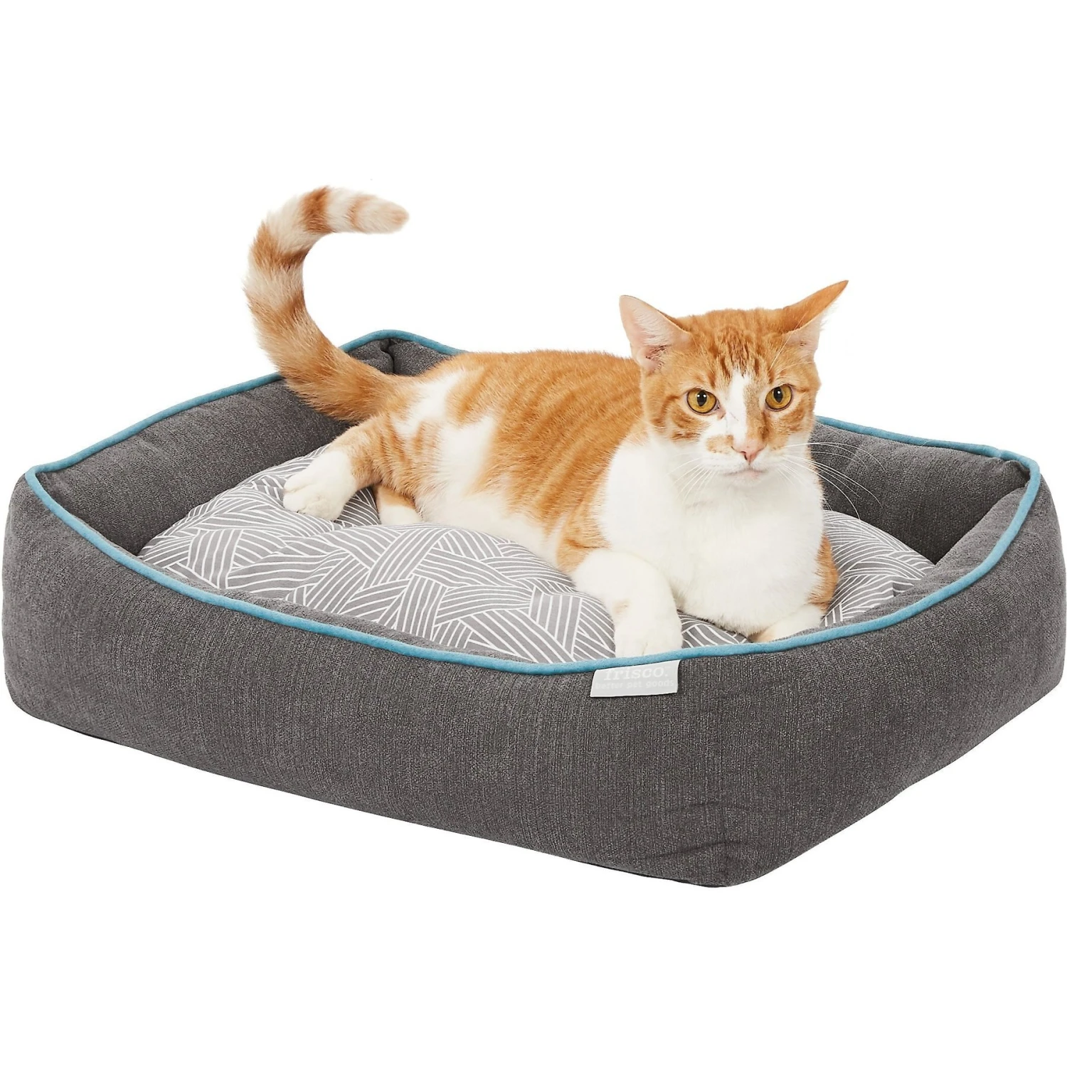 Frisco Sherpa Orthopedic Bolster Cat & Dog Bed 7 Frisco Sherpa Orthopedic Bolster Cat & Dog Bed - Image 5