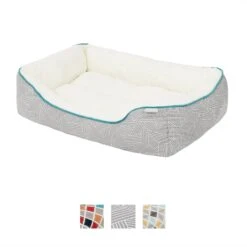Frisco Sherpa Rectangular Bolster Cat & Dog Bed 9 Frisco Sherpa Rectangular Bolster Cat & Dog Bed -Frisco Shop 144851 PT2. AC SS1800 V1566404560