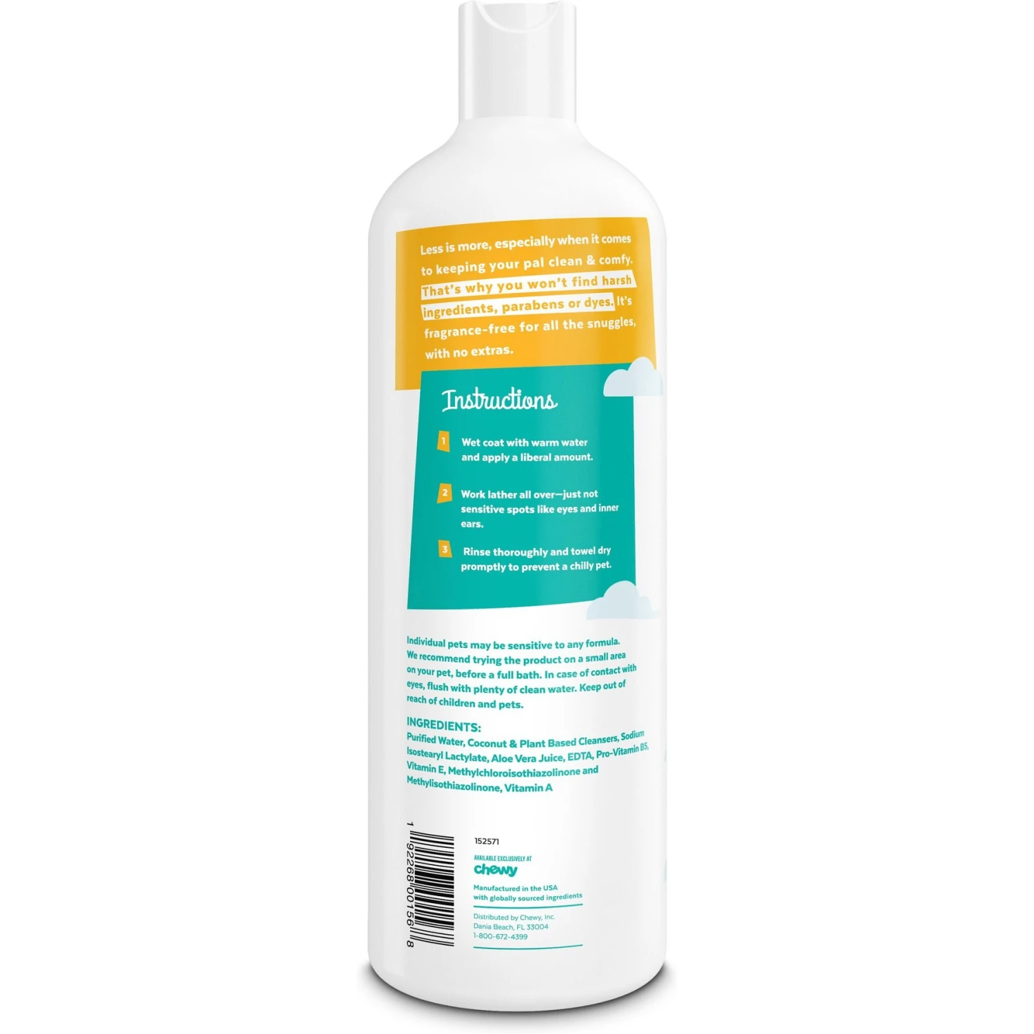 Frisco Hypoallergenic Puppy & Kitten Shampoo, Unscented 4 Frisco Hypoallergenic Puppy & Kitten Shampoo, Unscented - Image 2