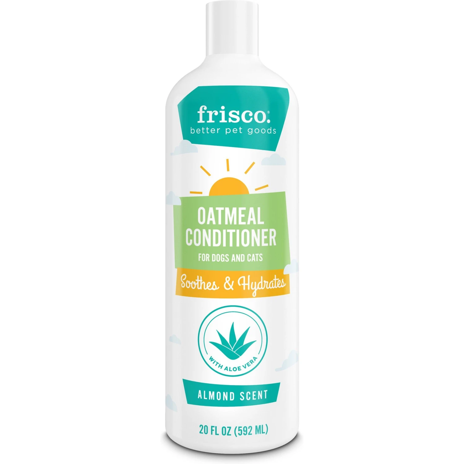 Frisco Oatmeal Conditioner With Aloe For Dogs & Cats, Almond Scent 3 Frisco Oatmeal Conditioner With Aloe For Dogs & Cats, Almond Scent