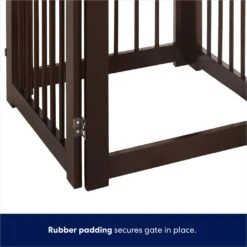 Frisco Deluxe Configurable 4-Panel Wood Dog Gate -Frisco Shop 156793 PT7. AC SS1800 V1671203056