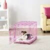 Frisco Fold & Carry Single Door Collapsible Wire Dog Crate, Pink -Frisco Shop 160806 MAIN. AC SS1800 V1598642758