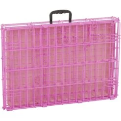 Frisco Fold & Carry Single Door Collapsible Wire Dog Crate, Pink -Frisco Shop 160806 PT5. AC SS1800 V1561066320