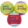 Frisco Birthday Fetch Squeaky Tennis Ball Dog Toy 1 Frisco Birthday Fetch Squeaky Tennis Ball Dog Toy -Frisco Shop 162914 Main. AC SS1800 V1565379552