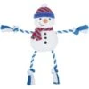 Frisco Holiday Snowman Plush With Rope Squeaky Dog Toy -Frisco Shop 164645 MAIN. AC SS1800 V1694813222