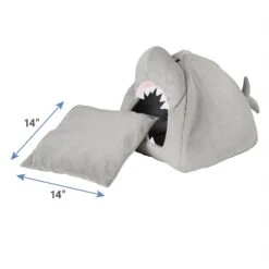 Frisco Novelty Shark Covered Cat & Dog Bed 12 Frisco Novelty Shark Covered Cat & Dog Bed -Frisco Shop 165339 PT4. AC SS1800 V1627578397