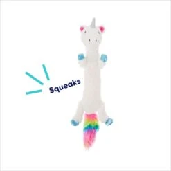 Frisco Unicorn Skinny Plush Squeaky Dog Toy 10 Frisco Unicorn Skinny Plush Squeaky Dog Toy -Frisco Shop 174713 PT2. AC SS1800 V1695670691