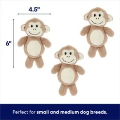 Frisco Monkeys In Tree Hide & Seek Puzzle Plush Squeaky Dog Toy -Frisco Shop 174759 PT2. AC SS1800 V1698345476
