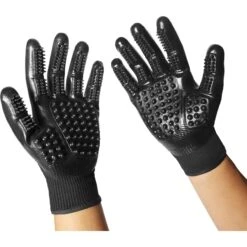 Frisco Dog & Cat Deshedding & Grooming Gloves, Black 16 Frisco Dog & Cat Deshedding & Grooming Gloves, Black -Frisco Shop 206843 PT7. AC SS1800 V1680186390