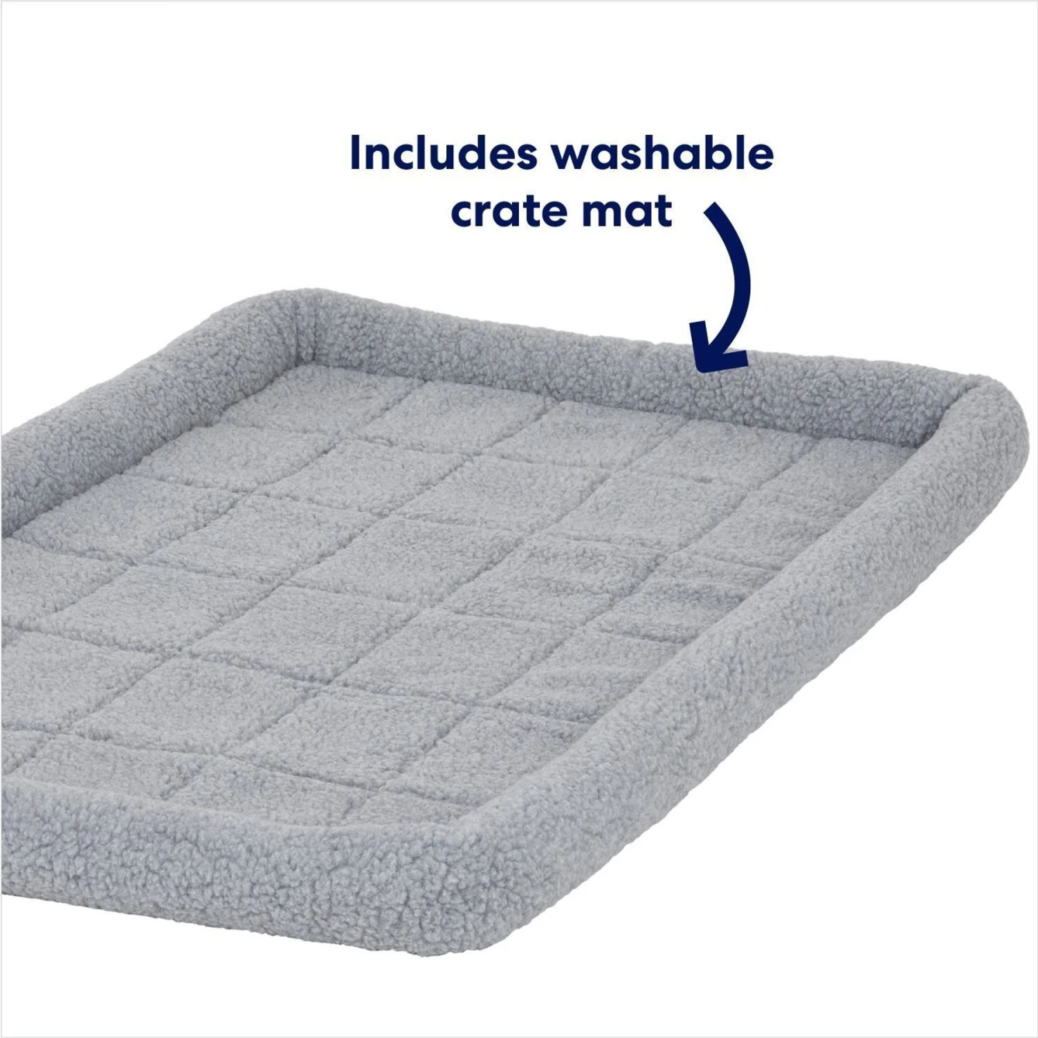 Frisco Fold & Carry Single Door Collapsible Wire Dog Crate & Mat Kit 8 Frisco Fold & Carry Single Door Collapsible Wire Dog Crate & Mat Kit - Image 6