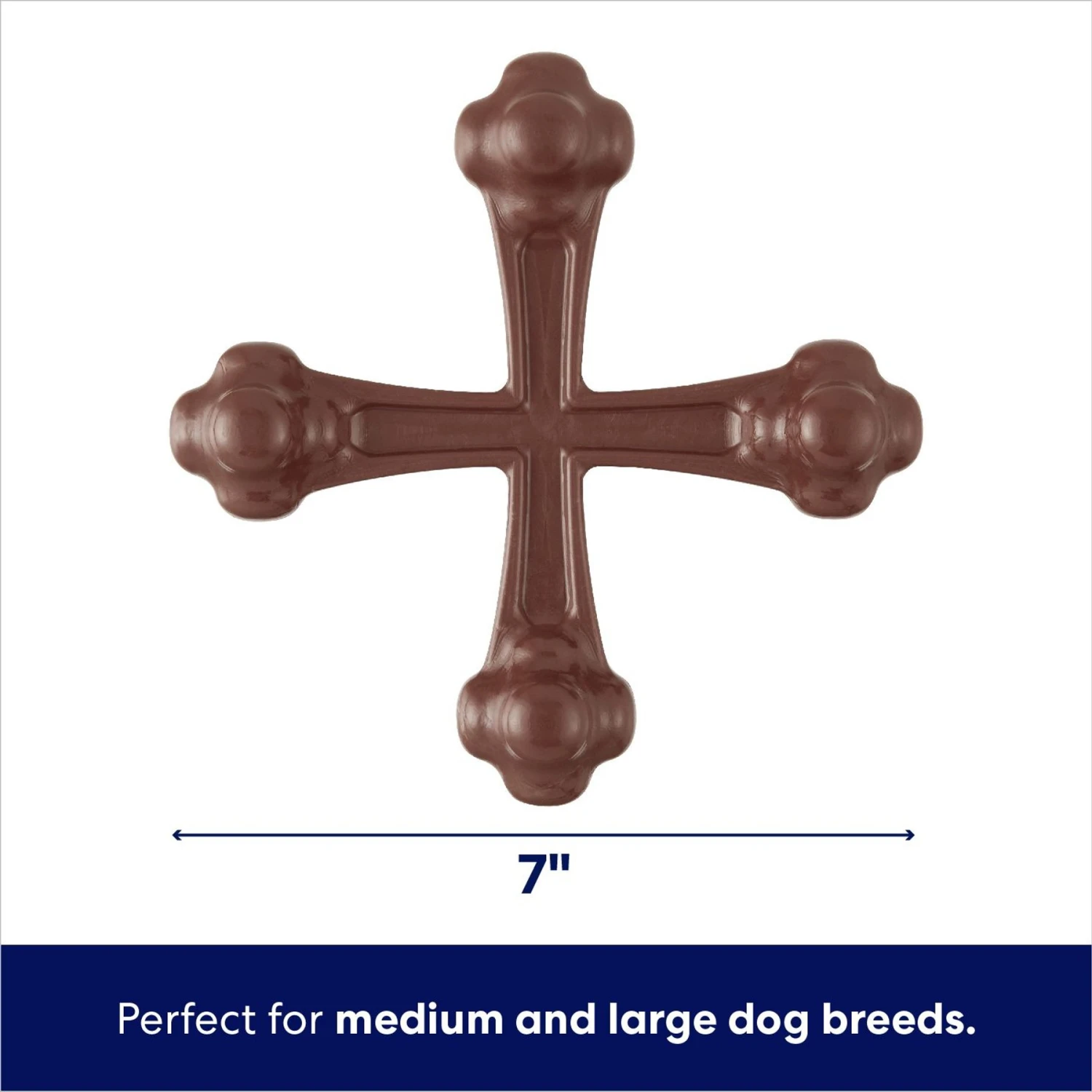 Frisco Bacon Flavor Tough Nylon Dog Chew Toy 3 Frisco Bacon Flavor Tough Nylon Dog Chew Toy - Image 2