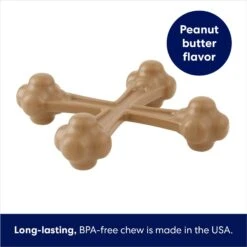 Frisco Peanut Butter Flavor Tough Nylon Dog Chew Toy 10 Frisco Peanut Butter Flavor Tough Nylon Dog Chew Toy -Frisco Shop 213436 PT2. AC SS1800 V1692019767