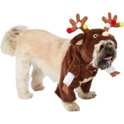 Frisco Front Walking Reindeer Dog & Cat Costume, 1 Count 14 Frisco Front Walking Reindeer Dog & Cat Costume, 1 Count -Frisco Shop 228790 PT3. AC SS1800 V1631299657