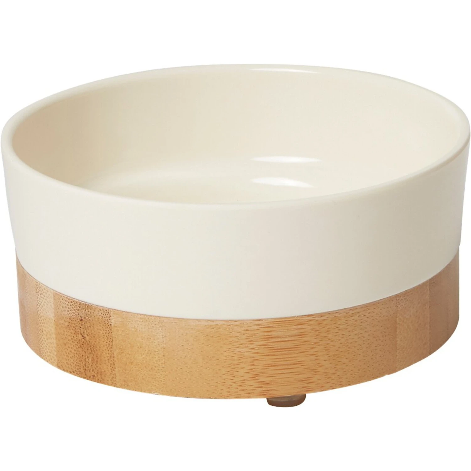 Frisco Melamine Dog & Cat Bowl With Bamboo Base 3 Frisco Melamine Dog & Cat Bowl With Bamboo Base