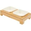 Frisco Square Melamine Dog & Cat Bowl Set With Bamboo Stand 1 Frisco Square Melamine Dog & Cat Bowl Set With Bamboo Stand -Frisco Shop 232076 MAIN. AC SS1800 V1605053508