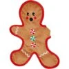 Frisco Holiday Gingerbread Man Flat Plush Squeaky Dog Toy -Frisco Shop 233241 MAIN. AC SS1800 V1694813159