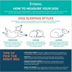 Frisco Bolster Cat & Dog Bed 12 Frisco Bolster Cat & Dog Bed -Frisco Shop 235034 PT3. AC SS1800 V1633989423