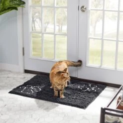 Frisco Microfiber Chenille Paw Print Doormat -Frisco Shop 235886 PT4. AC SS1800 V1606833847