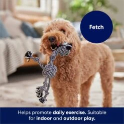 Frisco Zebra Rope Squeaky Dog Toy -Frisco Shop 242163 PT3. AC SS1800 V1691785245