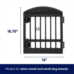 Frisco 4-Panel Dog Exercise Playpen With Door, 24-in -Frisco Shop 244546 PT2. AC SS1800 V1604008643