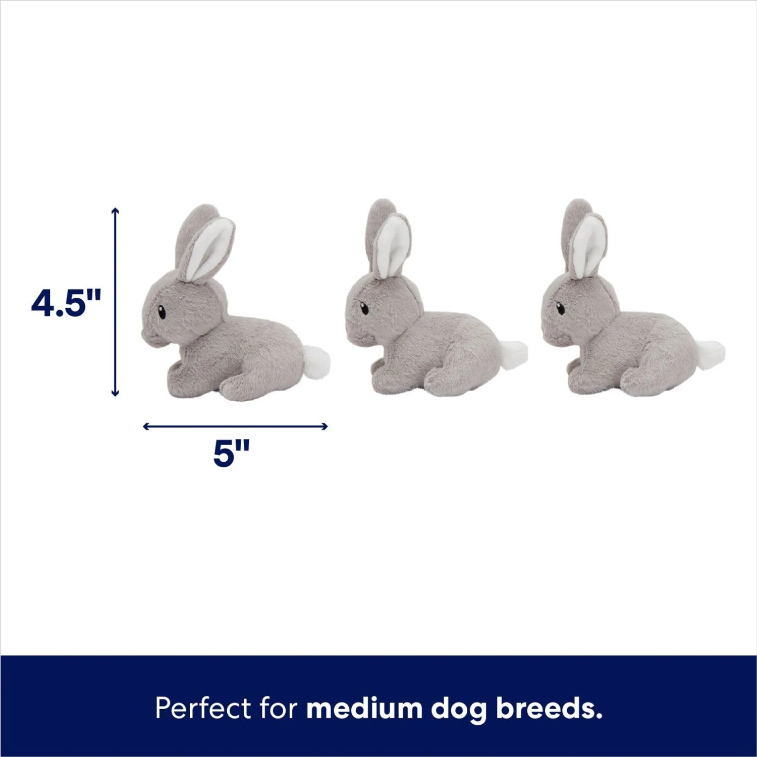 Frisco Spring Bunny Burrow Hide & Seek Plush Squeaky Dog Toy 5 Frisco Spring Bunny Burrow Hide & Seek Plush Squeaky Dog Toy - Image 3