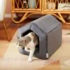 Frisco House Cave Cat & Dog Covered Bed -Frisco Shop 251241 MAIN. AC SS1800 V1615242920