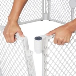 Frisco 6-Panel Plastic Exercise Dog Playpen, Light Gray 14 Frisco 6-Panel Plastic Exercise Dog Playpen, Light Gray -Frisco Shop 252045 PT4. AC SS1800 V1611089735