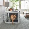Frisco Double Door Furniture Style Dog Crate, White -Frisco Shop 253029 MAIN. AC SS1800 V1617644289