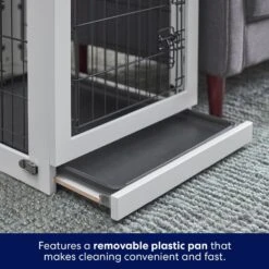 Frisco Double Door Furniture Style Dog Crate, White 10 Frisco Double Door Furniture Style Dog Crate, White -Frisco Shop 253029 PT4. AC SS1800 V1617644245