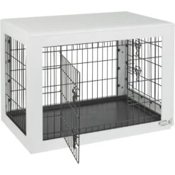 Frisco Double Door Furniture Style Dog Crate, White 11 Frisco Double Door Furniture Style Dog Crate, White -Frisco Shop 253029 PT5. AC SS1800 V1617037661