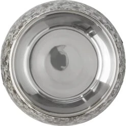 Frisco Black Marble Design Stainless Steel Dog & Cat Bowl -Frisco Shop 253048 PT4. AC SS1800 V1616526790