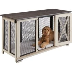 Frisco "Denver" Dog Crate Credenza & Mat Kit 12 Frisco "Denver" Dog Crate Credenza & Mat Kit -Frisco Shop 255326 PT3. AC SS1800 V1617037359