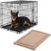 Frisco Heavy Duty Fold & Carry Double Door Collapsible Wire Dog Crate & Frisco Micro Terry Dog Crate Mat 1 Frisco Heavy Duty Fold & Carry Double Door Collapsible Wire Dog Crate & Frisco Micro Terry Dog Crate Mat -Frisco Shop 255531 MAIN. AC SS1800 V1604149312