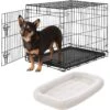Frisco Heavy Duty Fold & Carry Single Door Collapsible Wire Dog Crate & Frisco Quilted Dog Crate Mat 1 Frisco Heavy Duty Fold & Carry Single Door Collapsible Wire Dog Crate & Frisco Quilted Dog Crate Mat -Frisco Shop 255551 MAIN. AC SS1800 V1604096525