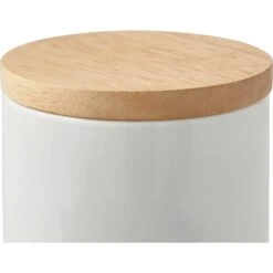 Frisco Ceramic Treat Jar With Wood Lid 11 Frisco Ceramic Treat Jar With Wood Lid -Frisco Shop 256050 PT4. AC SS1800 V1616506588