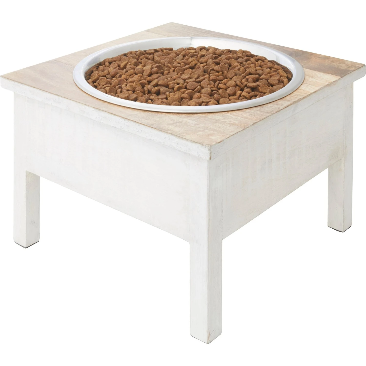 Frisco Farm House Wood Elevated Non-Skid Stainless Steel Dog Bowl 5 Frisco Farm House Wood Elevated Non-Skid Stainless Steel Dog Bowl - Image 3