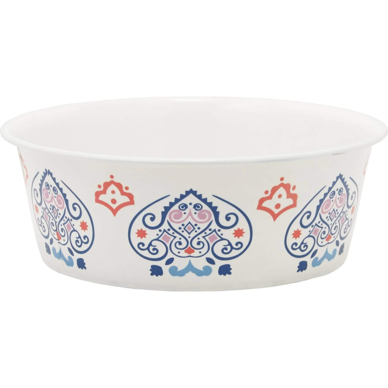 Frisco Bohemian Non-Skid Stainless Steel Dog & Cat Bowl 3 Frisco Bohemian Non-Skid Stainless Steel Dog & Cat Bowl