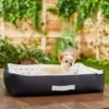 Frisco Indoor/Outdoor Modern Cuddler Bolster Cat & Dog Bed 2 Frisco Indoor/Outdoor Modern Cuddler Bolster Cat & Dog Bed -Frisco Shop 262146 MAIN. AC SS1800 V1619807835