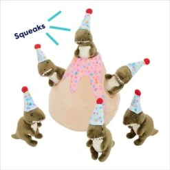 Frisco Birthday Volcano & Dinosaurs Hide & Seek Puzzle Plush Squeaky Dog Toy 12 Frisco Birthday Volcano & Dinosaurs Hide & Seek Puzzle Plush Squeaky Dog Toy -Frisco Shop 264424 PT3. AC SS1800 V1695760895