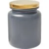 Frisco Modern Gold Rim Ceramic Treat Jar 1 Frisco Modern Gold Rim Ceramic Treat Jar -Frisco Shop 270190 MAIN. AC SS1800 V1620685036