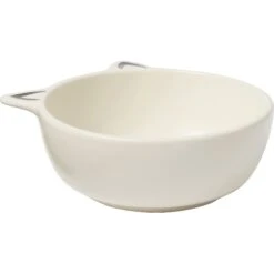 Frisco Cat Face Non-skid Ceramic Cat Bowl, White -Frisco Shop 270229 PT4. AC SS1800 V1627669568