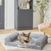 Frisco Chambray Orthopedic Sofa Bolster Dog Bed W/Removable Cover 2 Frisco Chambray Orthopedic Sofa Bolster Dog Bed W/Removable Cover -Frisco Shop 270907 MAIN. AC SS1800 V1626881662