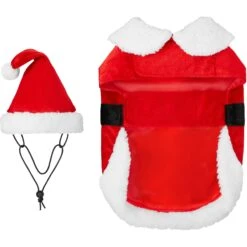 Frisco Mr. Claus Dog & Cat Costume -Frisco Shop 276142 PT5. AC SS1800 V1631574447