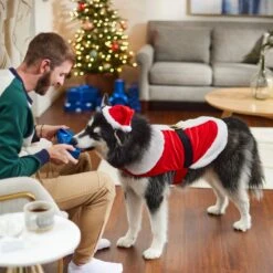 Frisco Mr. Claus Dog & Cat Costume -Frisco Shop 276142 PT8. AC SS1800 V1631573279